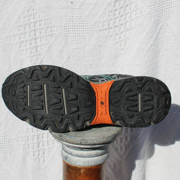 Asics Gel Venture 6 Running Athletic Sneaker Grey Mint T7G6Q 9w - Picture 9 of 10